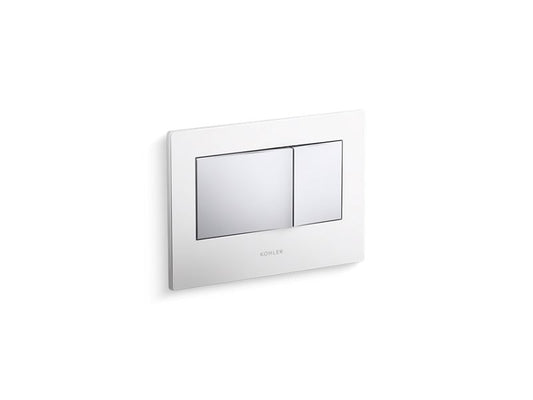 KOHLER K-8857-GW1 Bevel Flush actuator plate for 2"x4" in-wall tank and carrier system