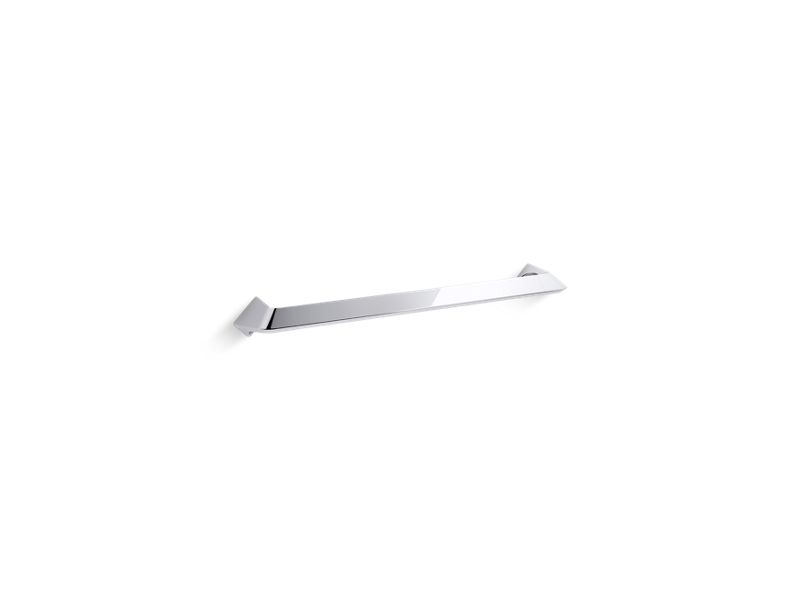 KOHLER K-R26121-CP Uniform 18" towel bar In Polished Chrome