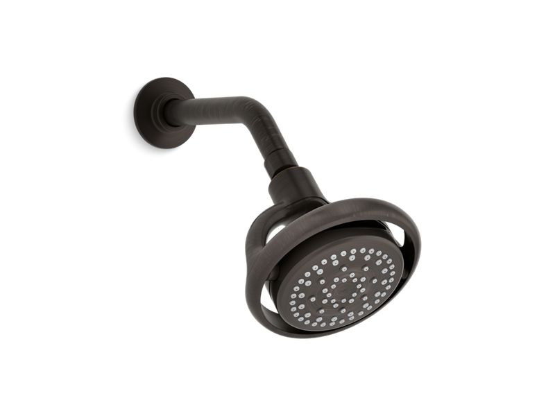 KOHLER K-45427-G-2BZ Flipside Four-Function Showerhead, 1.75 Gpm In Oil-Rubbed Bronze