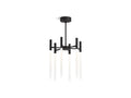 KOHLER K-23460-CHLED-BLL Components Six-light LED chandelier - Matte Black
