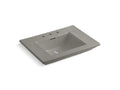 KOHLER K-2269-8-K4 Memoirs Stately pedestal/console table bathroom sink basin with 8" widespread faucet holes