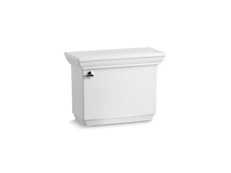 KOHLER K-4434-U-0 White Memoirs Stately 1.28 gpf insulated toilet tank