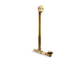 KOHLER Clearflo K-7166-AF-2MB Vibrant Brushed Moderne Brass 1-1/2" adjustable pop-up drain