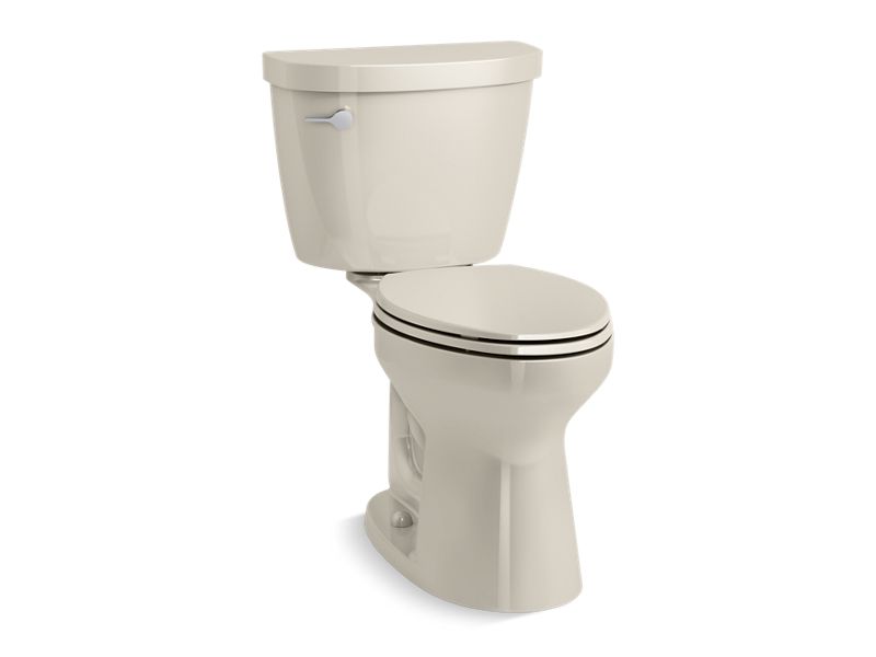 KOHLER K-31621-G9 Sanbar Cimarron Comfort Height Two-piece elongated 1.28 gpf chair height toilet