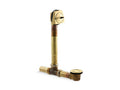 KOHLER Clearflo K-7160-AF-PB Vibrant Polished Brass 1-1/2" adjustable pop-up drain
