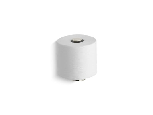 KOHLER K-11583-SN Vibrant Polished Nickel Loure Vertical toilet paper holder