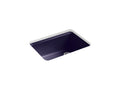 KOHLER K-8668-5UA2-DGB Riverby 27" Undermount Single-Bowl Workstation Kitchen Sink In Indigo Blue