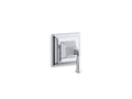 KOHLER K-T10423-4S-CP Memoirs Stately Valve trim with lever handle for volume control valve, requires valve