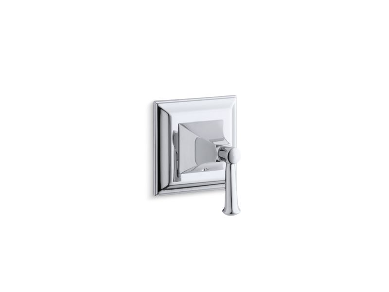 KOHLER K-T10423-4S-CP Memoirs Stately Valve trim with lever handle for volume control valve, requires valve