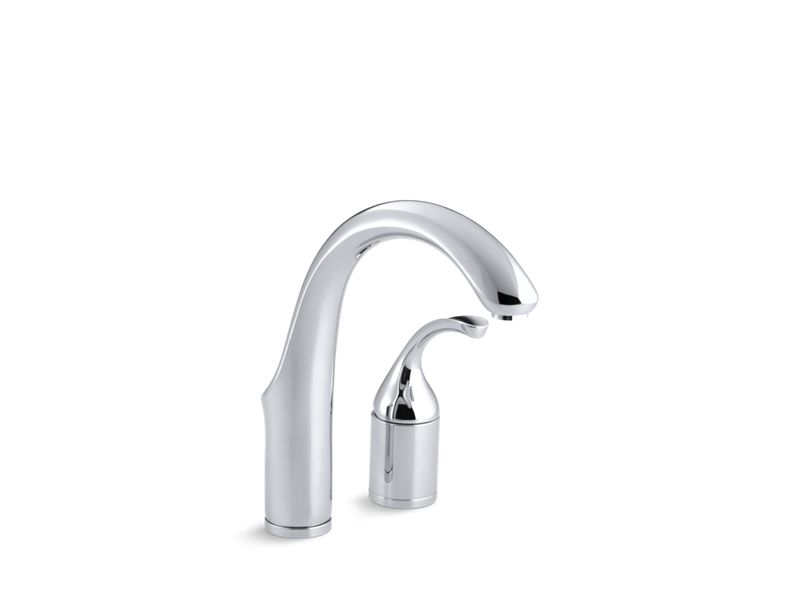 KOHLER K-10443-CP Forte two-hole bar sink faucet with lever handle
