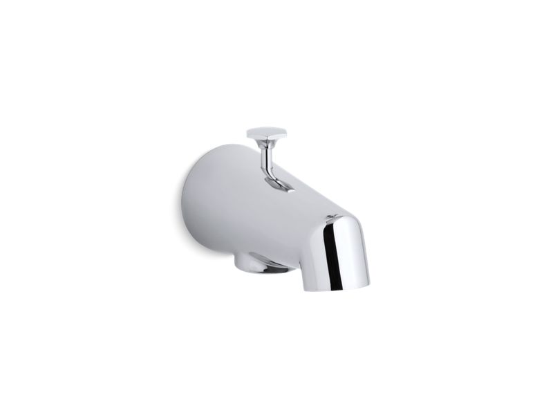 KOHLER K-6855-CP Antique Standard 4-7/8" diverter bath spout