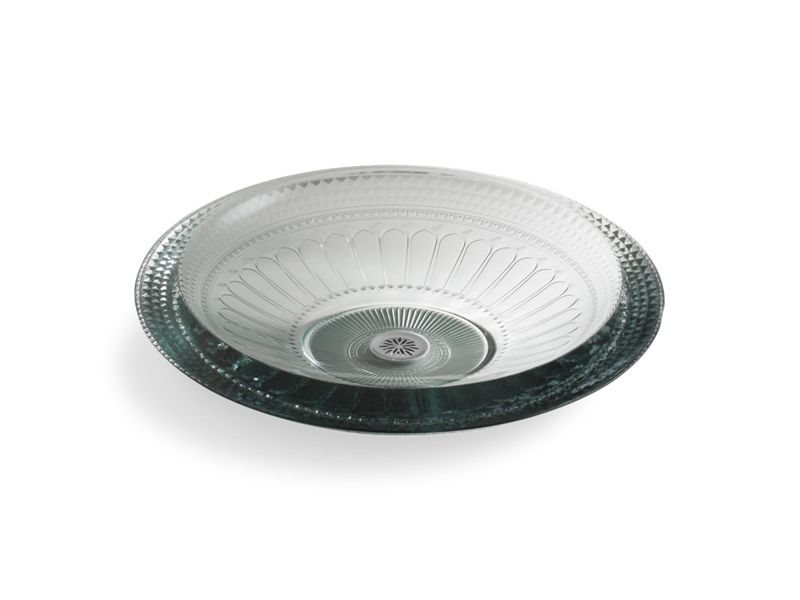 KOHLER K-14016-B11 Pallene 19" Round Vessel Bathroom Sink, No Overflow In Ice