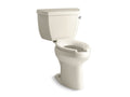 KOHLER Highline Classic K-3519-TR-47 Almond Classic Two-piece elongated toilet, 1.0 gpf