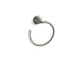 KOHLER K-11377-BN Forte Towel Ring In Vibrant Brushed Nickel