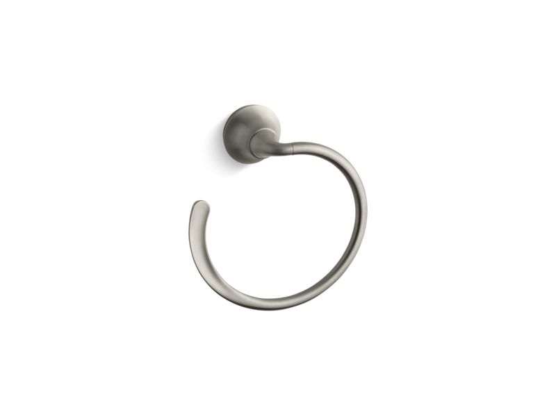 KOHLER K-11377-BN Forte Towel Ring In Vibrant Brushed Nickel