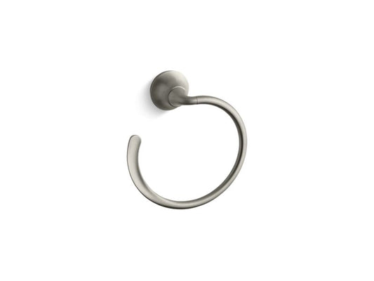 KOHLER K-11377-BN Vibrant Brushed Nickel Forte Towel ring