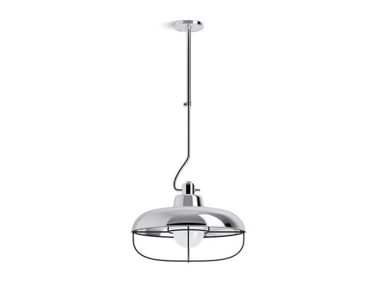 KOHLER K-23664-PE01-CPL Modern Farm 18" Pendant In Polished Chrome