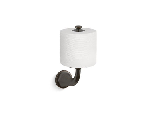 KOHLER K-31207-2BZ Oil-Rubbed Bronze Refined Vertical toilet paper holder