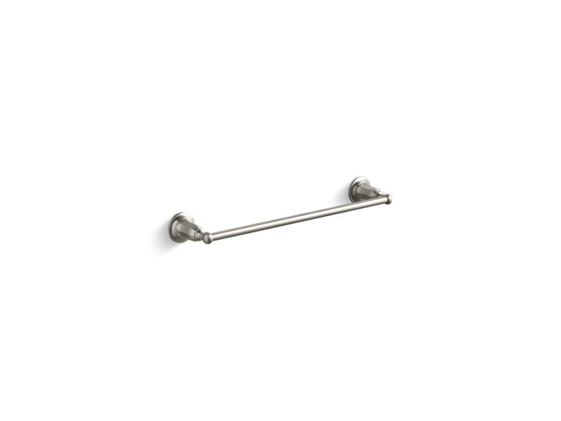 KOHLER K-13500-BN Kelston 18" Towel Bar In Vibrant Brushed Nickel