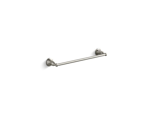 KOHLER K-13500-BN Vibrant Brushed Nickel Kelston 18" towel bar