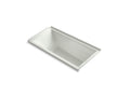 KOHLER K-1167-VBRW-NY Underscore 60" X 30" Alcove Vibracoustic Bath With Bask Heated Surface, Right Drain In Dune