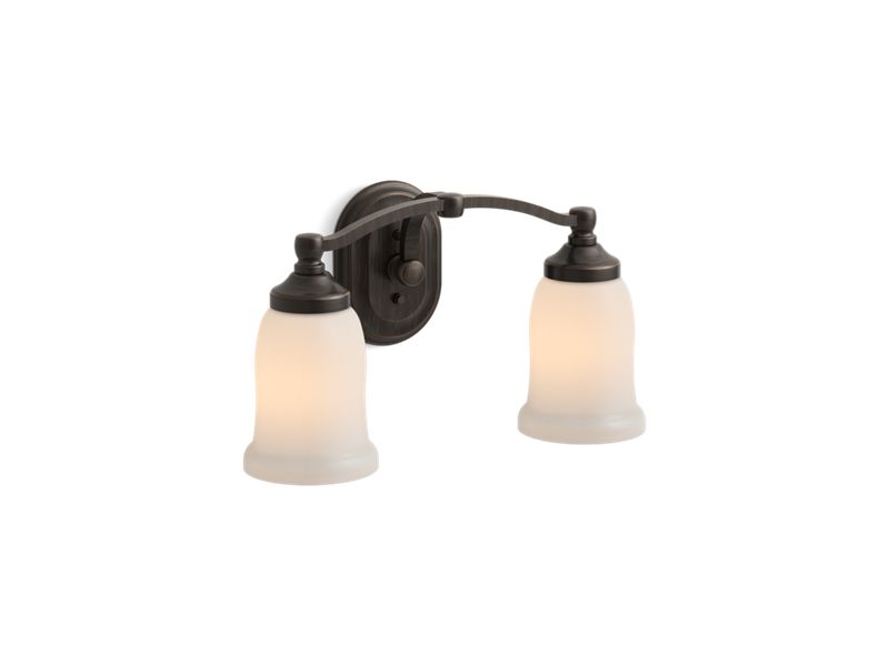 KOHLER K-11422-2BZ Bancroft Two-light sconce