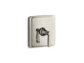KOHLER Pinstripe K-T13173-4B-SN Vibrant Polished Nickel MasterShower temperature control valve trim with Lever handle