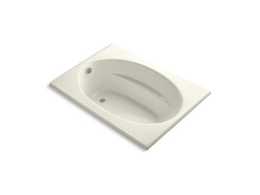 KOHLER K-1113-96 Biscuit Windward 60" x 42" drop-in rim style bath and end drain