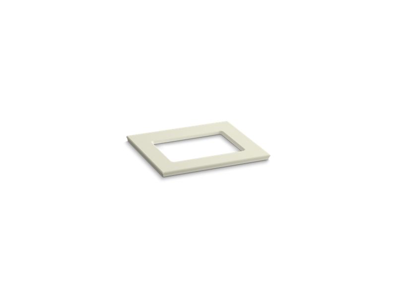 KOHLER K-5455-S35 Solid/Expressions 25" vanity-top with single Verticyl rectangular cutout