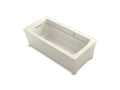 KOHLER K-2594-W1-96 Archer 68" x 32" freestanding bath with Bask heated surface
