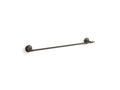 KOHLER K-26524-2BZ Decorative 24" towel bar