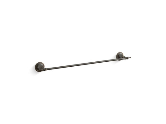 KOHLER K-26524-2BZ Decorative 24" towel bar