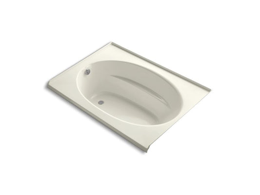 KOHLER K-1113-L-96 Biscuit Windward 60" x 42" alcove bath with integral flange and left-hand drain