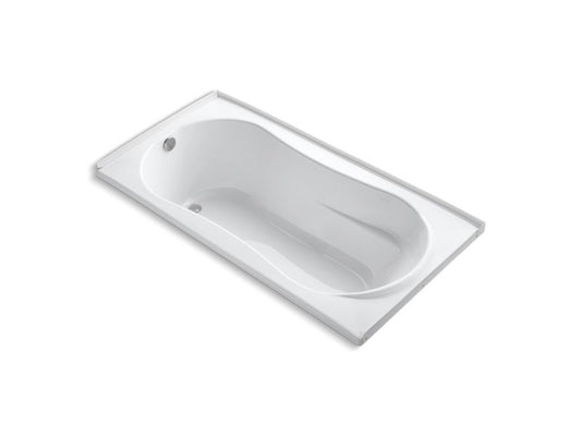 KOHLER K-1159-L-0 7236 72" x 36" alcove bath with flange and left-hand drain