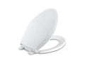 KOHLER K-4636-0 Cachet Quiet-Close elongated toilet seat in White