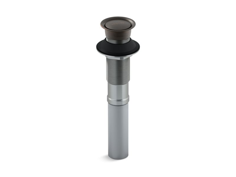 KOHLER K-7124-2BZ Oil-Rubbed Bronze Pop-up clicker drain without overflow