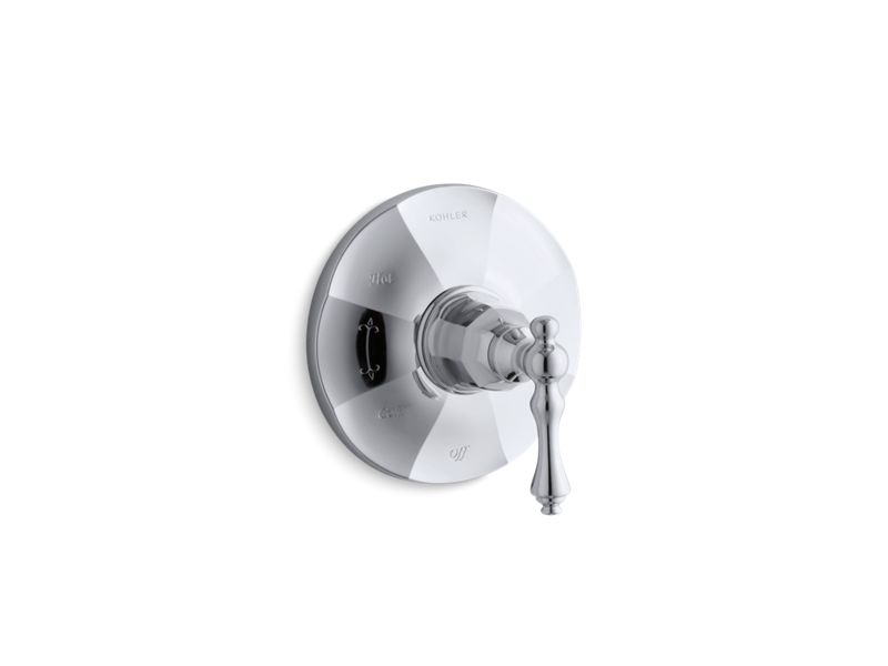 KOHLER K-TS98762-4-CP Kelston Rite-Temp(R) valve trim with lever handle