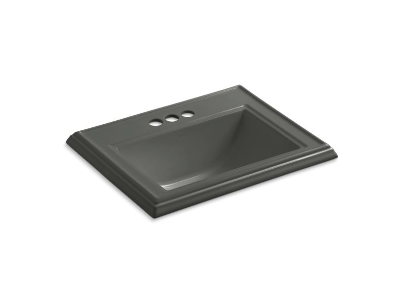 KOHLER K-2241-4-58 Memoirs Classic Classic drop-in bathroom sink with 4" centerset faucet holes