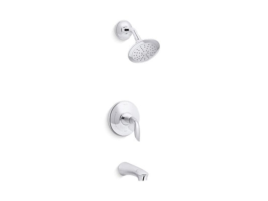 KOHLER K-TS5318-4G-CP Refinia Rite-Temp bath and shower trim with 1.75 gpm showerhead