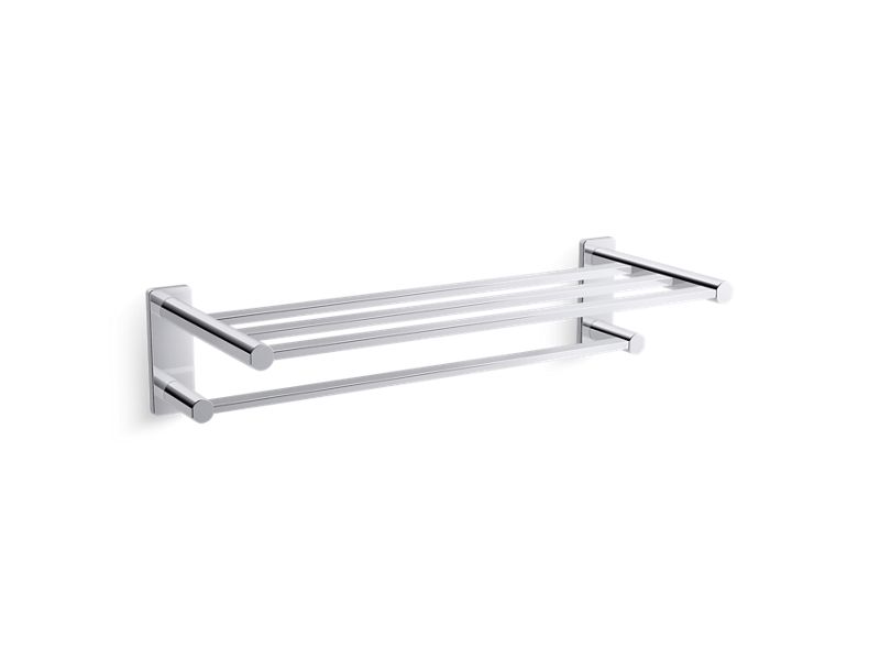 KOHLER K-23530-CP Polished Chrome Parallel Hotelier