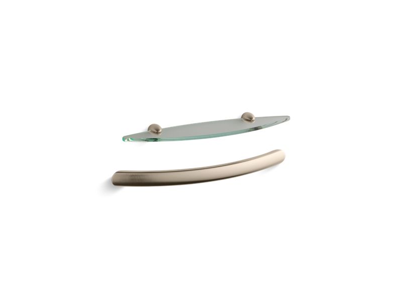 KOHLER K-9459-BV Sonata Accessory kit (grab bar and shelf kit)