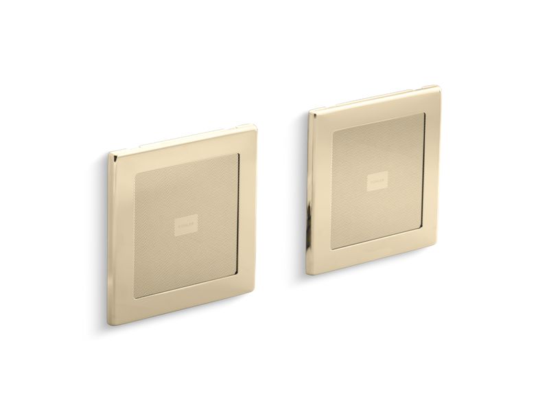 KOHLER K-8033-AF Soundtile Speakers (Pair Of Speakers) In Vibrant French Gold