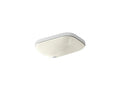 KOHLER K-2890-8U-96 Tahoe Undermount bathroom sink with 8" oversize centerset faucet holes