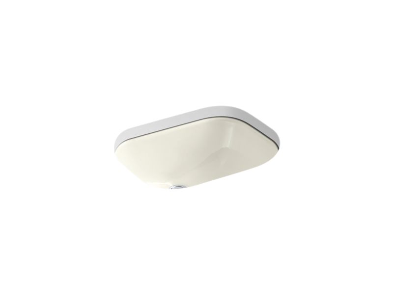 KOHLER K-2890-8U-96 Tahoe Undermount bathroom sink with 8" oversize centerset faucet holes