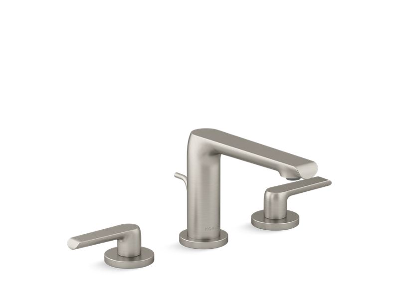 KOHLER K-97352-4N-BN Vibrant Brushed Nickel Avid Widespread bathroom sink faucet