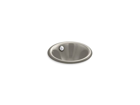 KOHLER K-20211-K4 Iron Plains Round Drop-in/undermount bathroom sink