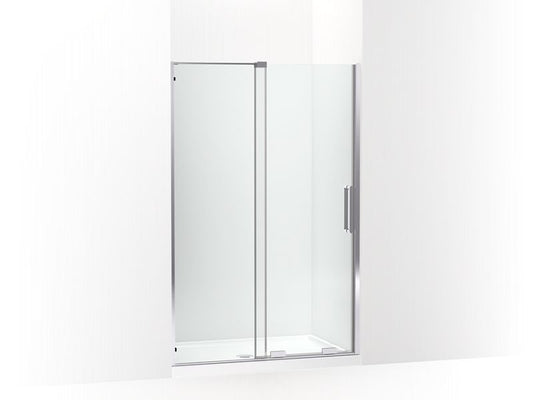 KOHLER K-707622-8L-SHP Echelon Sliding shower door, 71-3/4" H x 43-3/4 - 47-3/4" W, with 5/16" thick Crystal Clear glass