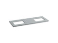 KOHLER K-5461-S36 Solid/Expressions 61" vanity-top with double Verticyl rectangular cutout
