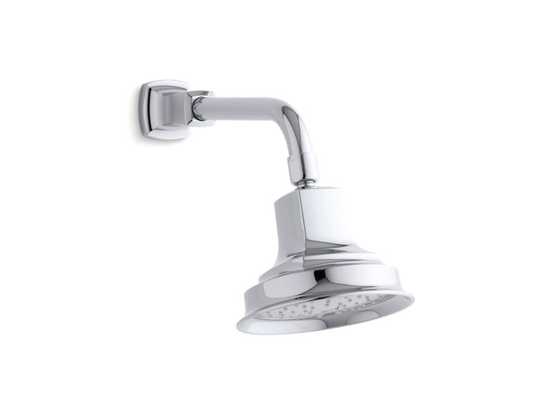 KOHLER K-45410-G-CP Polished Chrome Margaux 1.75 gpm single-function showerhead with Katalyst air-induction technology