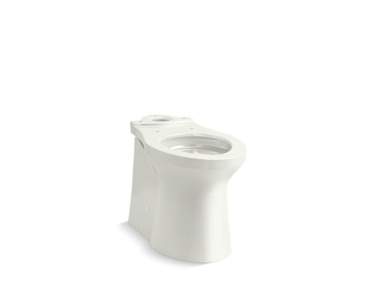 KOHLER K-20485-NY Dune Irvine Comfort Height Elongated chair-height toilet bowl with skirted trapway, seat not included
